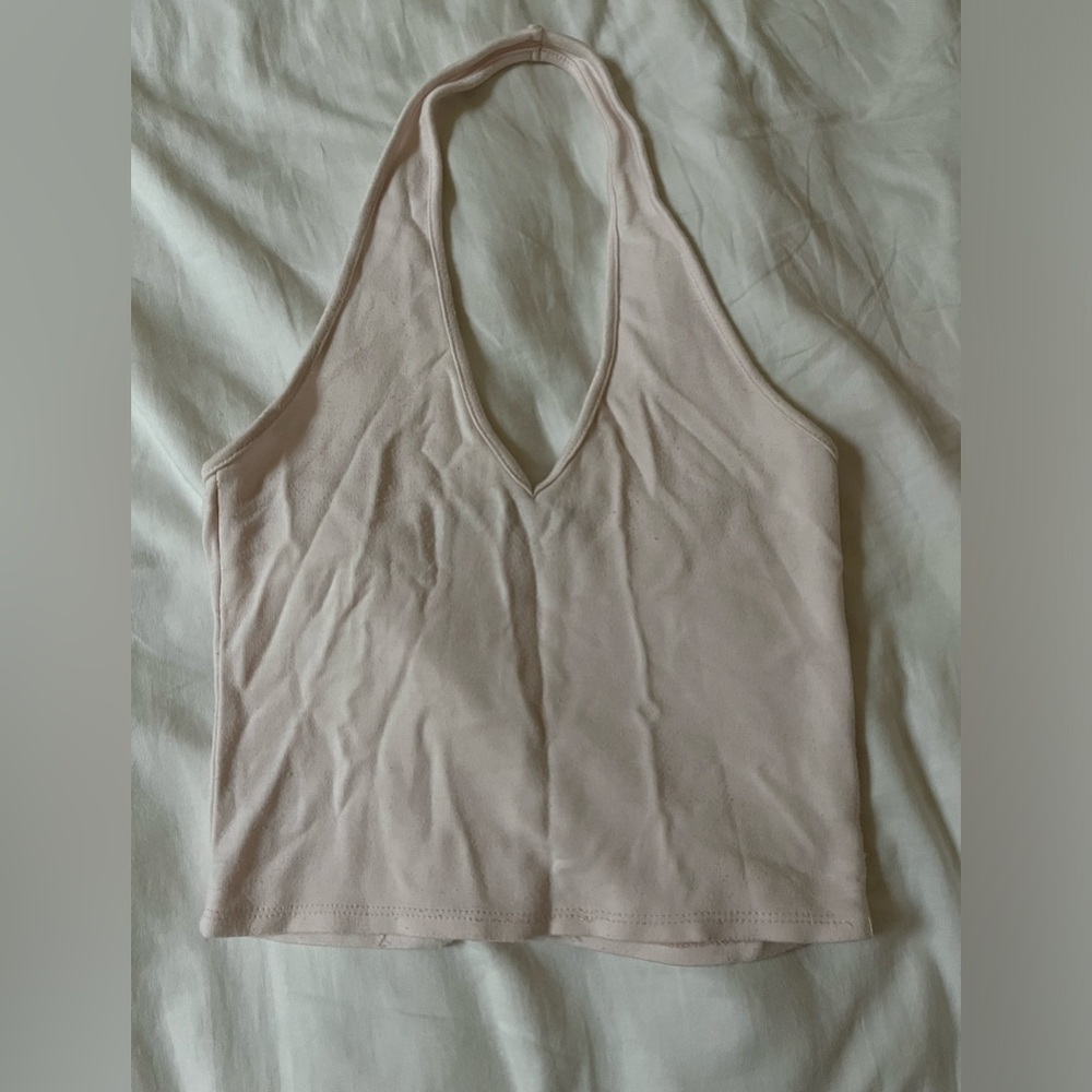 light pink brandy halter top 🩷
